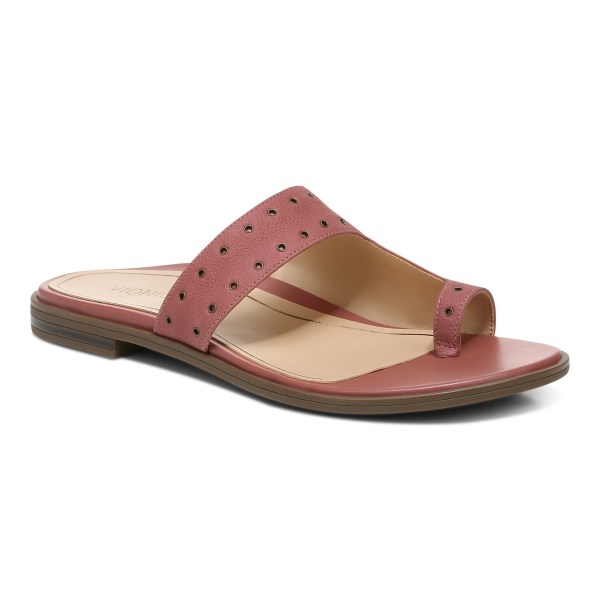 Vionic Sandals Ireland - Lupita Sandal Red - Womens Shoes For Sale | LAZUG-6780